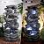chillscreamni 6-Tier Rockery Outdoor Fountain - 40” H Outdoor Waterfall Fountain with LED Lights for Home&Office Decor, Stacked Rock Cascading Relaxation Garden Fountains Outdoor for Patio, Yard, Deck