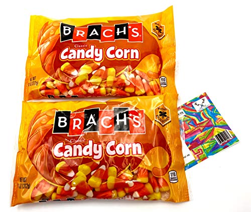 Brachs Classic Candy Corn Bundle.Two (2) Bags of Brachs 11oz Candy Corn and one Recipe Card from Carefree Caribou. Two bags of Brachs Holiday Candy Favorite!
