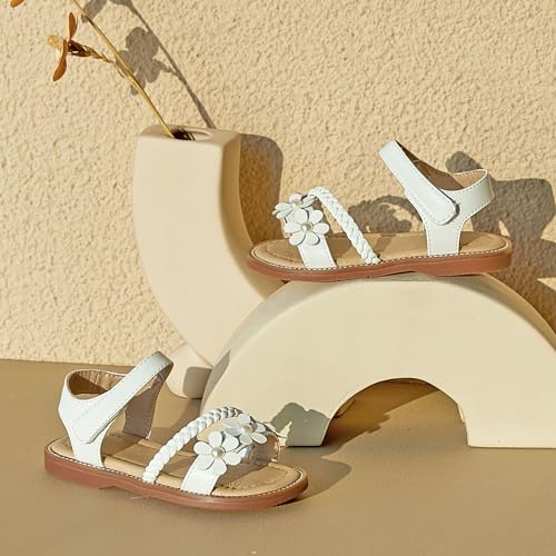 GINFIVE Toddler Girls Sandals Little Girls Kids Summer Shoes Toddler Sandals4