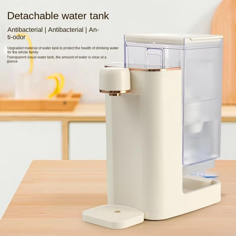 3L Instant Hot Water Dispenser, 1600W Szybkie ogrzewanie w 3 semestrach z 5 ustawieniami tempa, blokada dziecka i nocna światło do użytku w domu