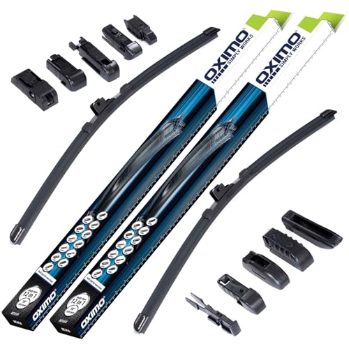OXIMO SIMPLY WORKS Essuie-glaces avant pour Renault Vel Satis 1 I 04.2002-12.2009 Monospace, Lot de 2 balais d’essuie-glace - gauche 750 mm, droite 650 mm