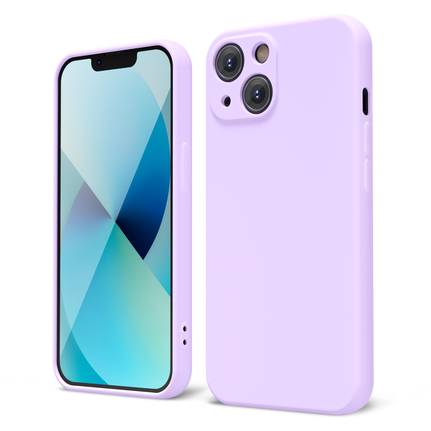 oakxco for iPhone 16 Pro Max Case Liquid Silicone, Soft Rubber Gel Elegant Aesthetic Basic Simple Cover, Cute Thin Slim TPU Matte Solid Color Plain Smooth Case for Women Girl, Light Pink — view 1697