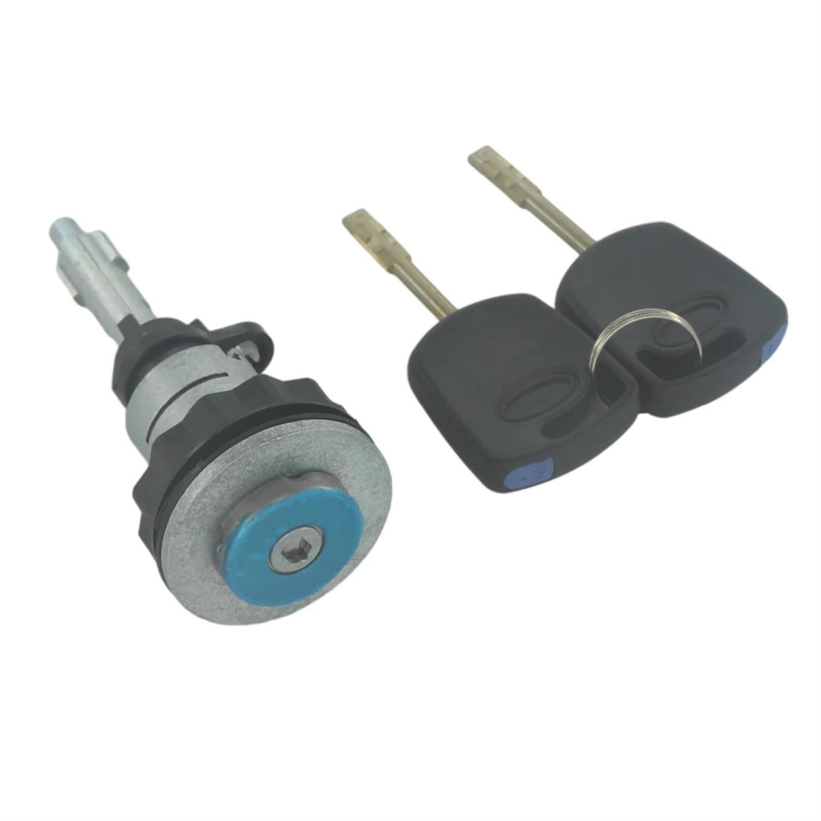 Achterklep Kofferbak Slot VOOR FORD Voor FIESTA STREET HATCH 1999-2002 KOFFERBAK BACK LOCK CILINDER MET 2 SLEUTELS AL180 96FGA22050CG 98FU A22050 CDPM Kofferbak Slot(5PCS SET