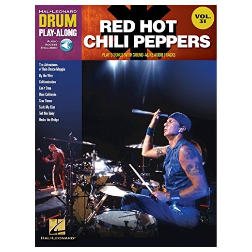 Red hot chili peppers batterie +cd: Drum Play-Along Volume 31 (Drum Play-along, 31)