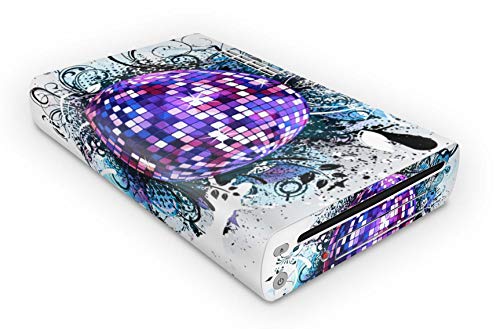 Skins4u Aufkleber Konsolen Skins für Nintendo Wii U inklusive Wii U Tablet Controller Aufkleber Wrapping Schutzfolie WiiU Set discokugel
