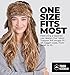 Tough Headwear Winter Trapper Hat for Men & Women - Winter Hat with Ear Flaps, Ushanka Hat, Mens Bomber Hats, Russian Hat