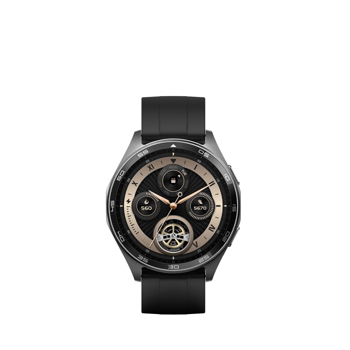 PRIXTON Reloj Inteligente Smartwatch SWB33 para Hombre/Mujer, Asistente de Voz, Funciones Multideporte, Bluetooth 5.3, GPS, barómetro y brújula, Batería 300 mAh