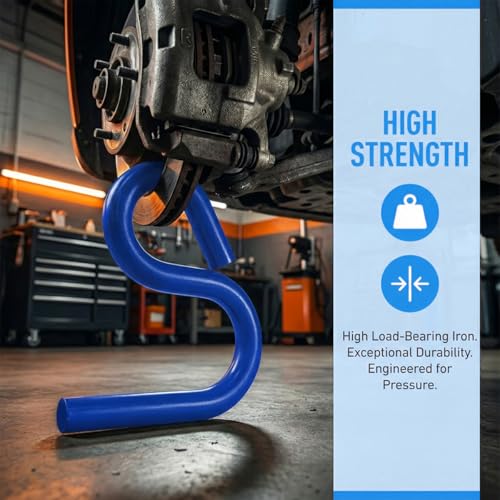 Sandfren Car 6007 Lower Control Arm Prying Tool, Suspension Bushing Ball Joint Remover Tool for 7/8\" Diameter Pry Bar, Specialty Lower Control Arm Helper Separator, Universal for Vehicles (Blue)