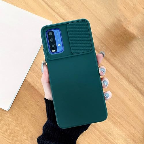 Coque silicone liquide Samsung S20 FE vert foncé pour éviter les rayures de la caméra