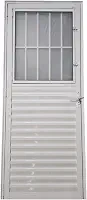 Porta Social C/postigo 210x080 Branco Lado Direita L.25