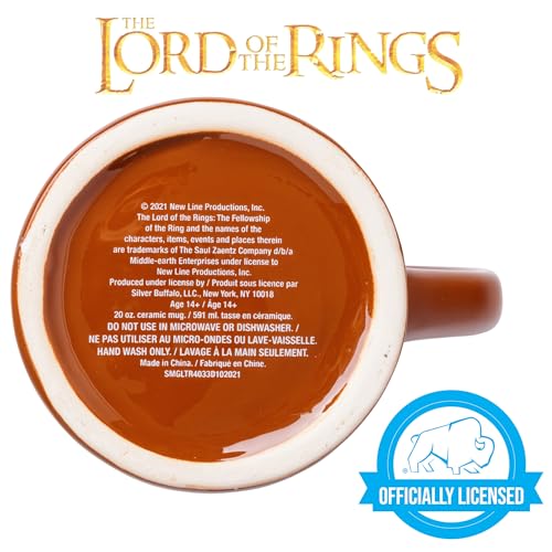 Silver Buffalo Lord of the Rings Prancing Pony Ceramic 3D Sculpted Mug, 20 Ounces by Silver Buffalo - Image 2