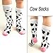 Funny Socks Women Crew Funky Happy Crazy Dress Patterned Sock Packs,Size US 7-12(12 Pairs US1206)