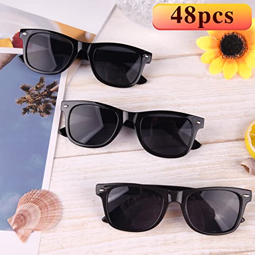 MIAHART 48 Pack Kids Party Sunglasses Bulk for Summer Party Favors Boys and Girls Birthday Party Goody Bag Fillers2