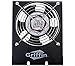 GRIFFIN Rackmount Exhaust Fan (UltraQuiet X Edition) 4-Pack– 3U Triple Cooling Fans, Keep Studio Audio Equipment Gear Cool – Rack Mount on Network IT System Server Rails – Temperature Control Panel