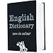 Trademark Home Dictionary Diversion Book Safe with Key Lock, Metal - Small