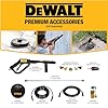 DeWalt DXPW3425E-S 3400 PSI Gas Pressure Washer, 2.5 GPM Axial Cam Pump, 208cc Recoil with Electric Start Engine, Spray Gun and Wand, 5 QC Nozzles, 5/16-in. x 25-ft. Hose, 49-State