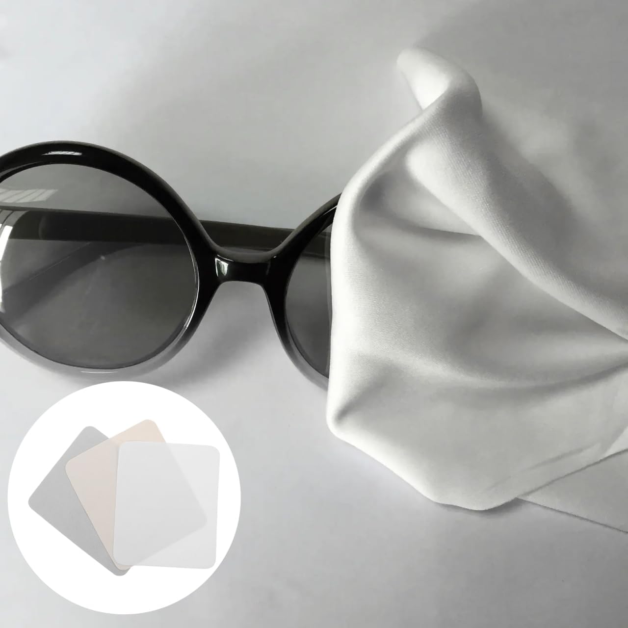 12 Pack Eyeglass Cloths Soft Reusable Lens for Glasses Jewelry Camera Phone Portable 6.88X5.70 Inches