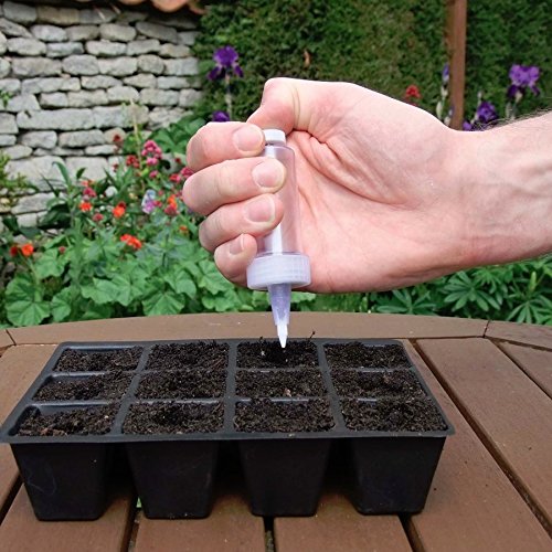 CrazyGadget® Gardening Super Seeder Tool - Sow Your Seeds Accurately - Set of 5