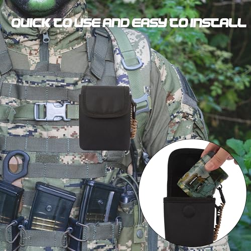 Yao Suo Rangefinder Pouch - Ultimate Protection Your Hunting Accessories (Black) - Thumbnail 6