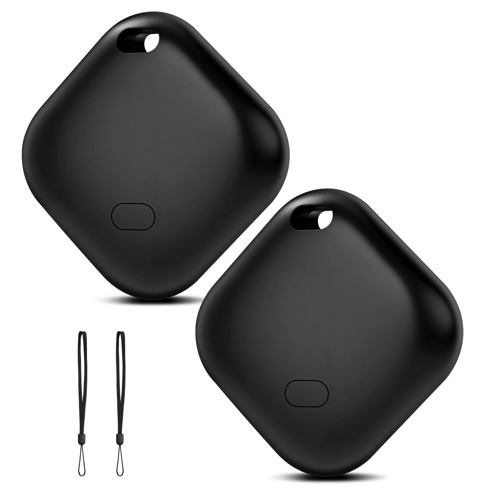 2PCS Android Smart Tag Traceur Tag Fonctionne avec l’app Google Localiser, Traceur Localisateur D’Objets Bluetooth pour Bagages/Sacs/Clés/Portefeuilles/Vélos