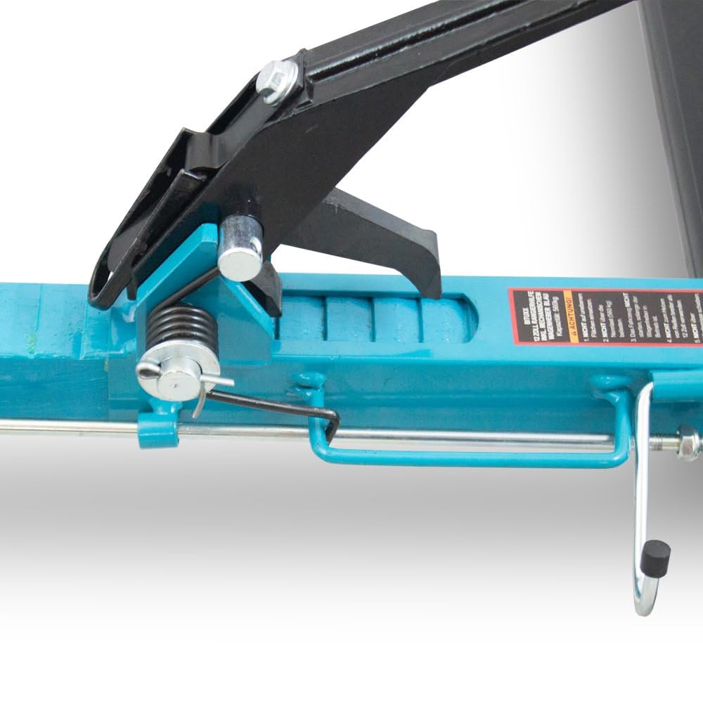 4X BITUXX PKW Rangierhilfe Rangierheber mechanisch Wagenheber Auto Rangierroller Rangierheber belastbar bis 560 kg pro Rangierroller (Blau)
