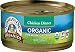Newman's Own Organics 95% Chicken Dinner Grain-Free Food for Cats, 5.5-Ounce (Pack of 24)