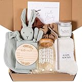 New Mom Gifts & Baby Shower Gifts for Girls, 7-Piece New Mom Gift Basket After Birth, Pregnancy Gifts for First-Time Moms, Expecting Mom - New Mom Care Package After Baby, Postpartum Gifts for Mom