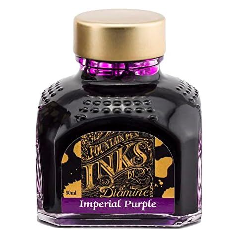 Diamine - Fountain Pen Ink, Imperial Purple 80ml Cover