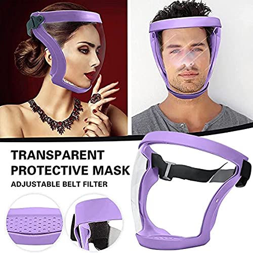 Keeplus Super Protective Face Shield Anti-Fog High-Definition Protective Face_Mask Face Protection for Adults