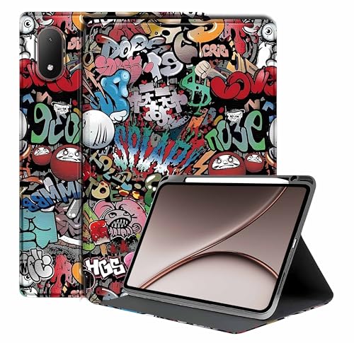 Image of ProElite Book Cover Case for OnePlus Pad 4 13.2 inch, Smart flip case Book Cover for OnePlus Pad 4 13.2 inch with Pen Holder, Hippy