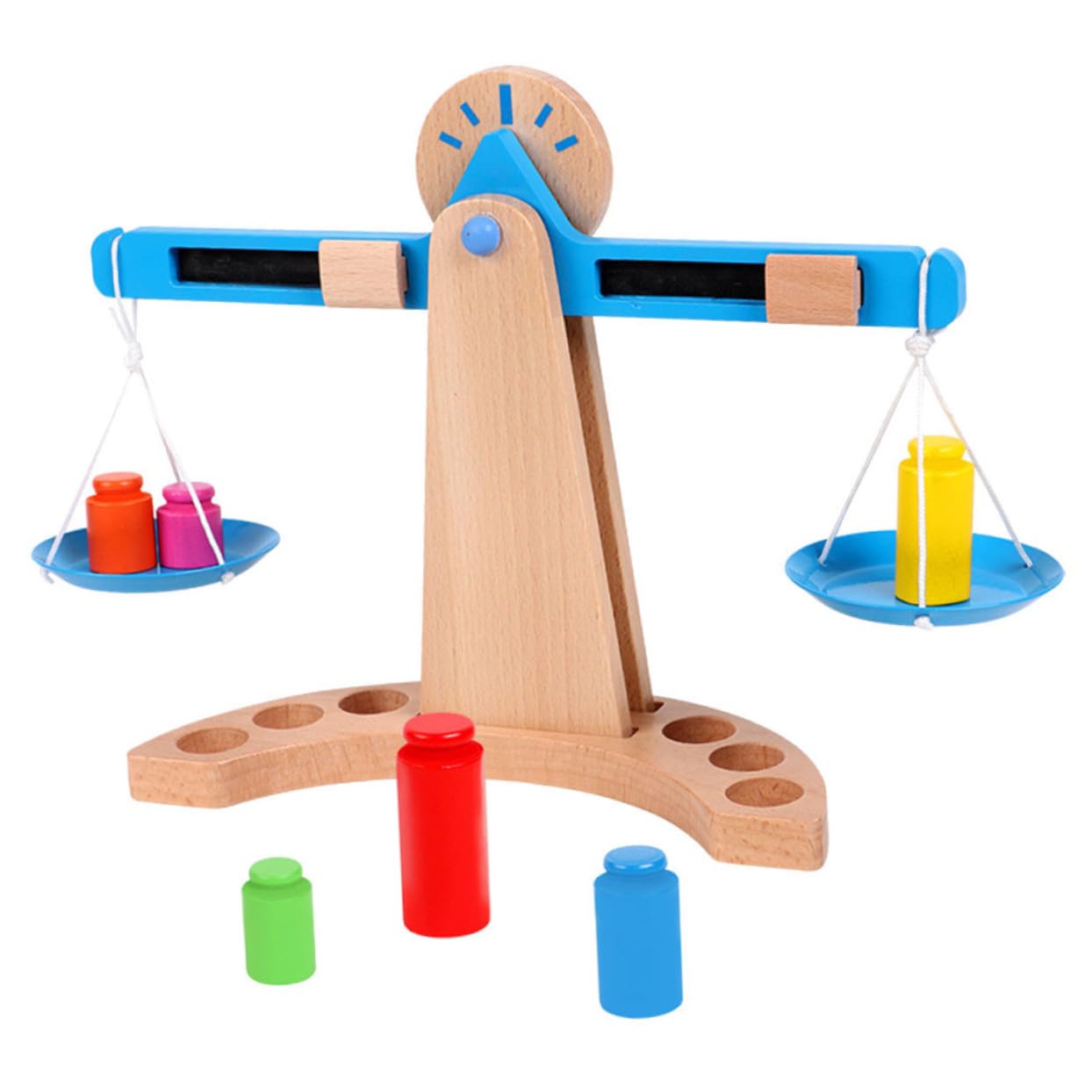 Abaodam de Madera para Juguete Educativo de Equilibrio Desarrollo para Bebés y Preescolares Aprendizaje Divertido y Seguro
