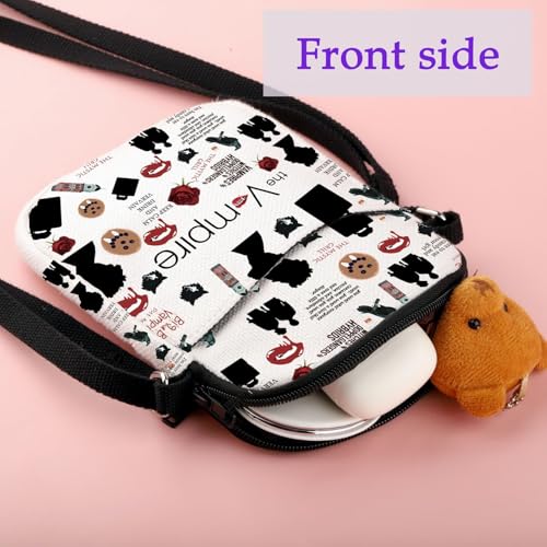 XYANFA Vampire Show Crossbody Bag TVD Merch TVD Gift Vampire Fan Gift Vampire Purse Bag3