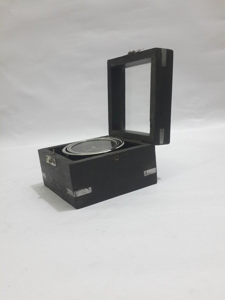 Amazon.co.jp: ジンバル コンパス ウッド/ガラスボックス アウトドア