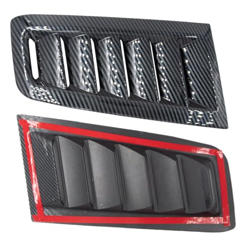 Grille d'aération de capot noire pour RS6, Q5, A4, S3 et autres modèles