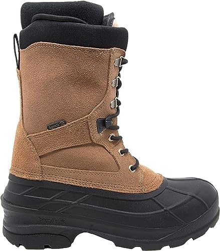 Kamik Men's Nation Plus Snow Boot, Tan, 11 M US4