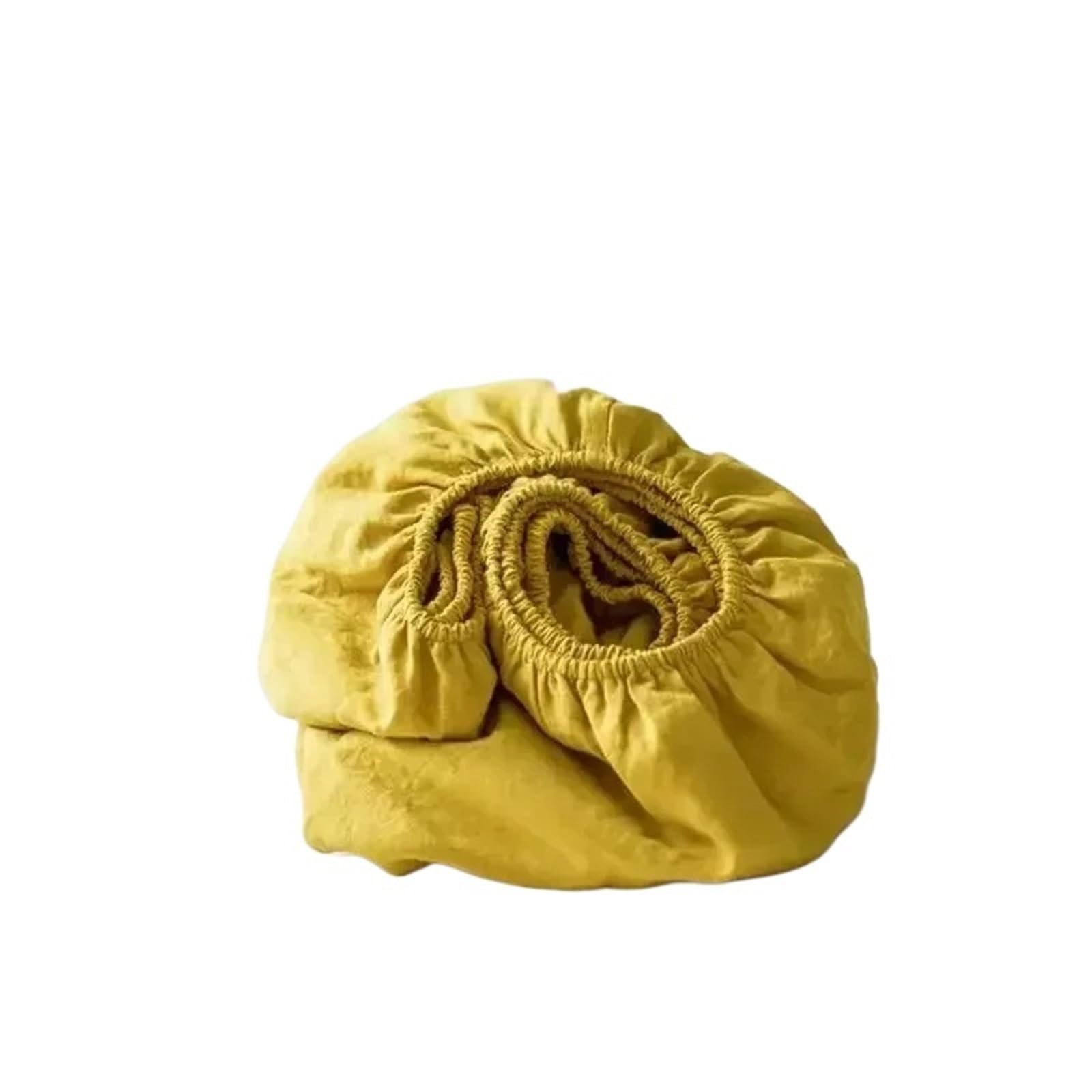 Drap-housse en lin doux anti-transpiration, parure de lit 99x200 pour un sommeil sain