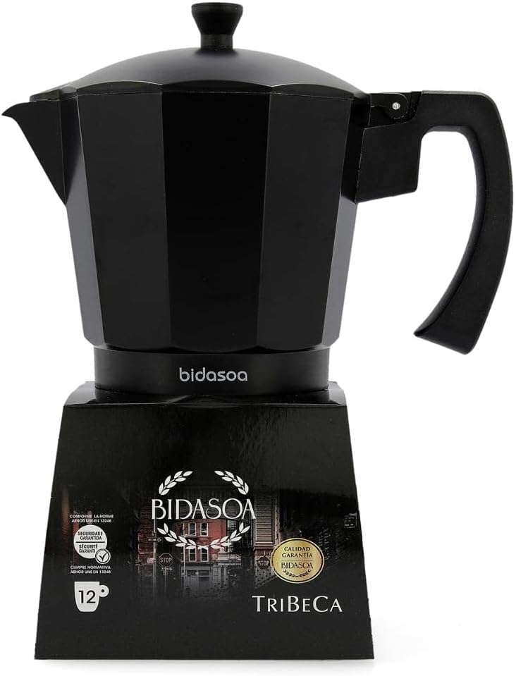 TRIBECA – Coffee Maker Aluminium Black and Grey 12 Cups 7605014