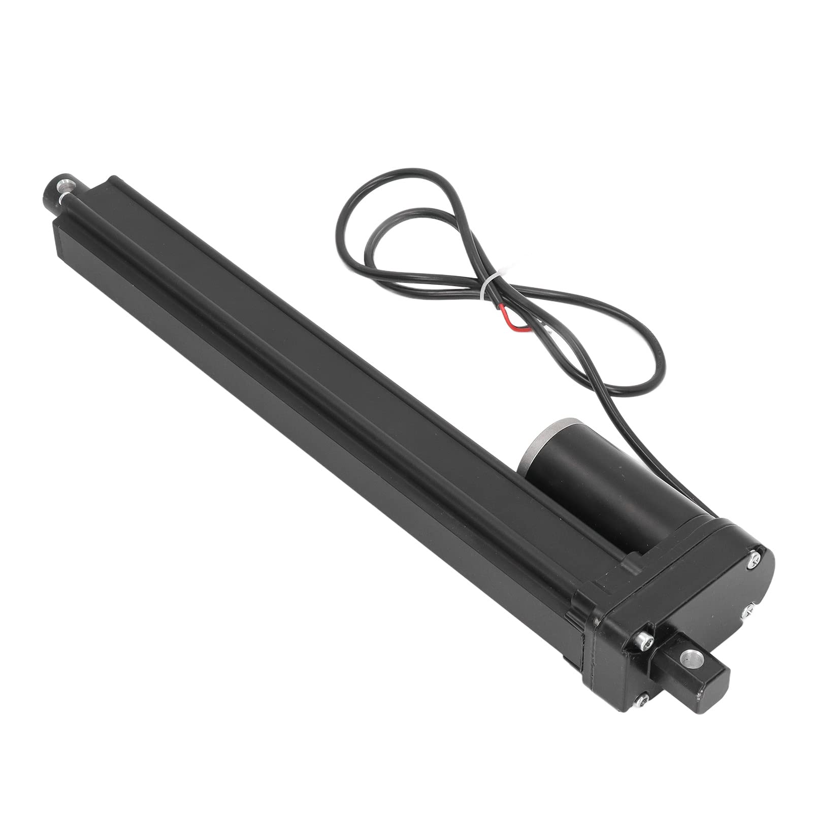 Jeffergarden Mini Liniowy Siłownik Elektryczny, Stop Cynku i Aluminium, Niski Poziom Hałasu, Mocny Popychacz 3500N do Elektrycznych łóżek Medycznych i Projektorów (400mm)