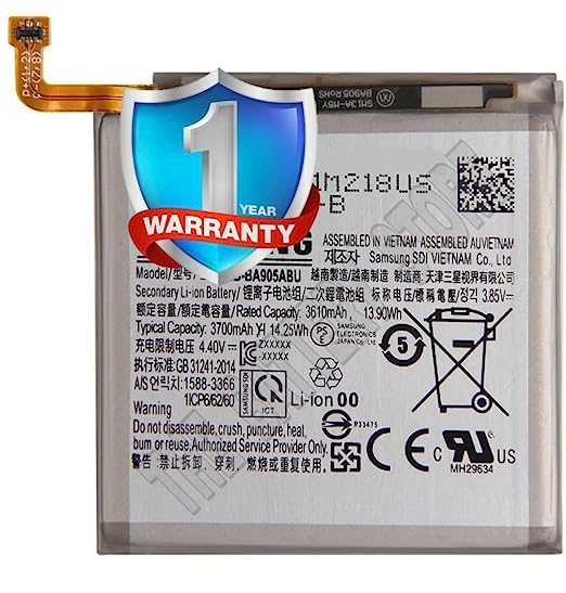 Image of THE BATTERY STORE Original EB-BA905ABU Battery for Samsung Galaxy A80 SM-A805F A90 SM-A905F Battery with 1 Year Warranty**** (Q64)