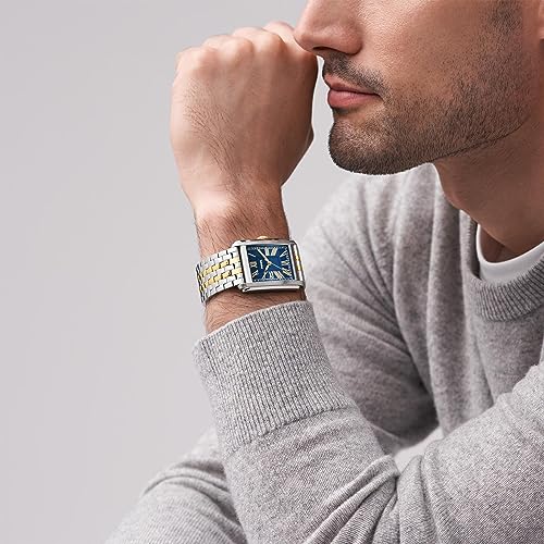 Image of Fossil Men's Carraway Quartz Stainless Steel Three-Hand Watch
