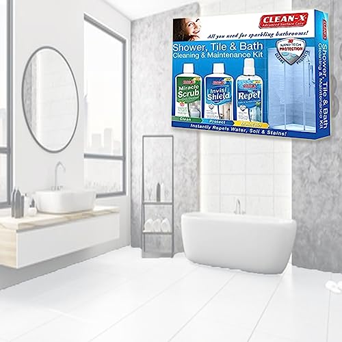 image for Clean-X Shower, Tub & Bath Maintenance Kit