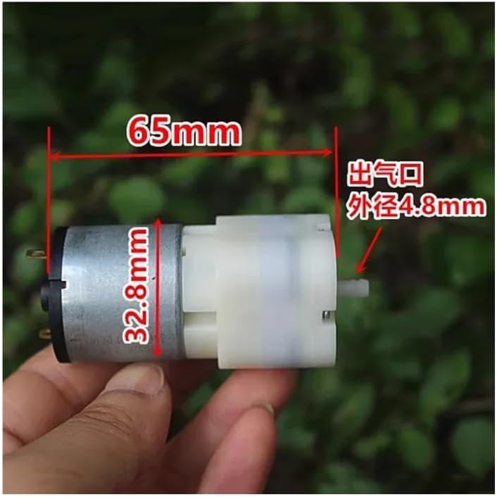 ZZQFJLAD 32MM DC 3V 3.7V 5V大流量RK-528電子スターターエアポンプ圧力ポンプDIY ZZQFJLAD