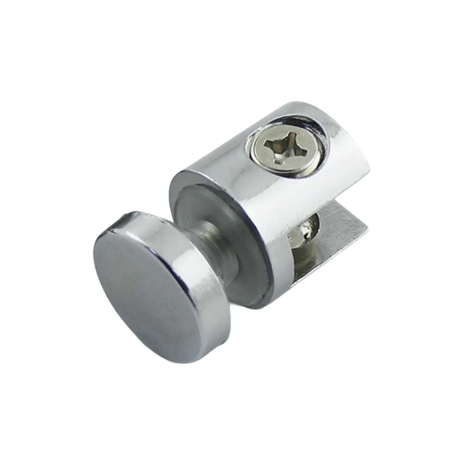 GTYLF Glass Clamp Holder Bracket Metal Fix Clamp for 10-12mm Thick Glass Adjustable Shelves Corner Bracket Glass Plate