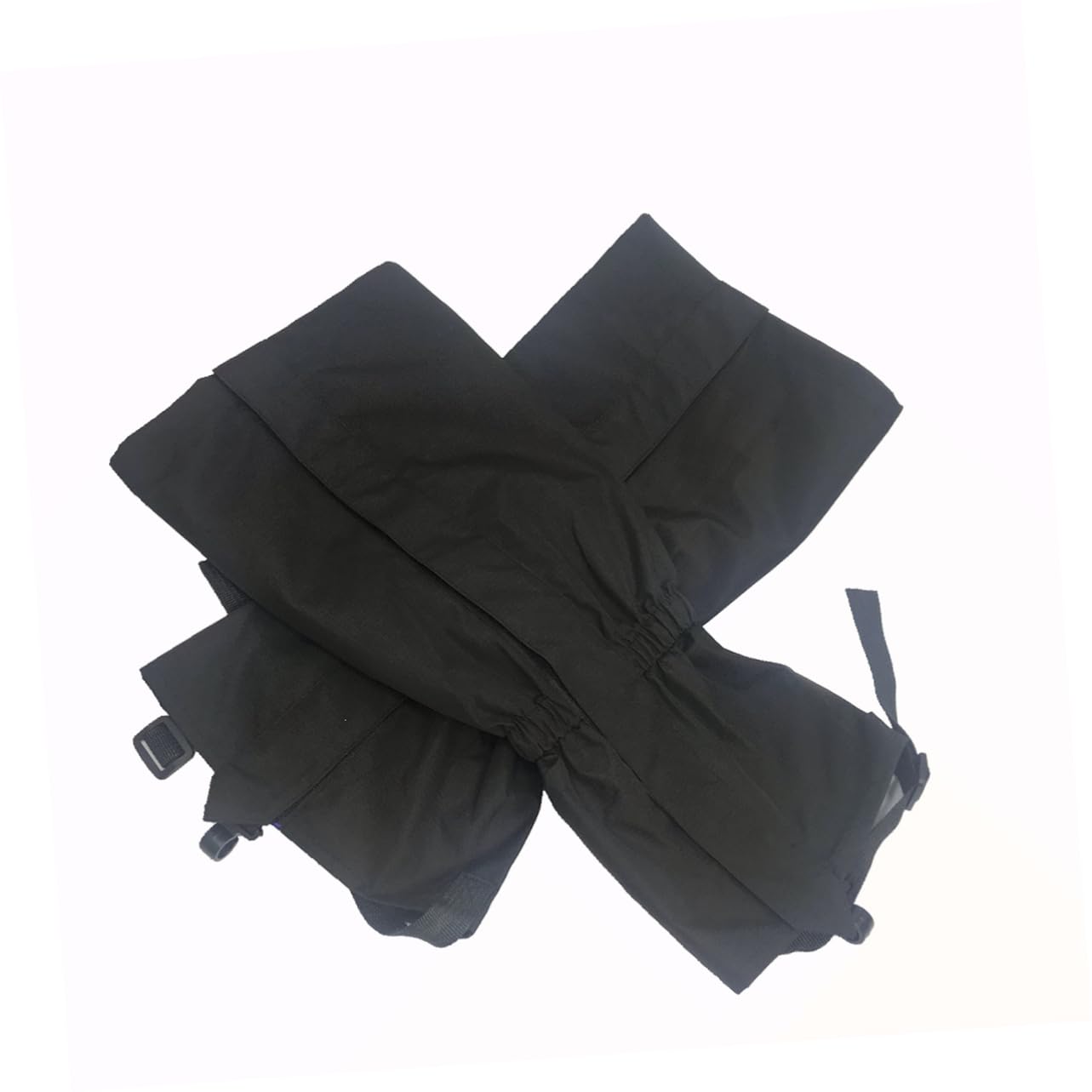 INOOMP 3paires Guêtres De Ski Imperméables Et Respirantes pour Activités De Plein Air Protection des Bottes Et Pantalons La Neige Et Humidité Conception Durable Et Noir