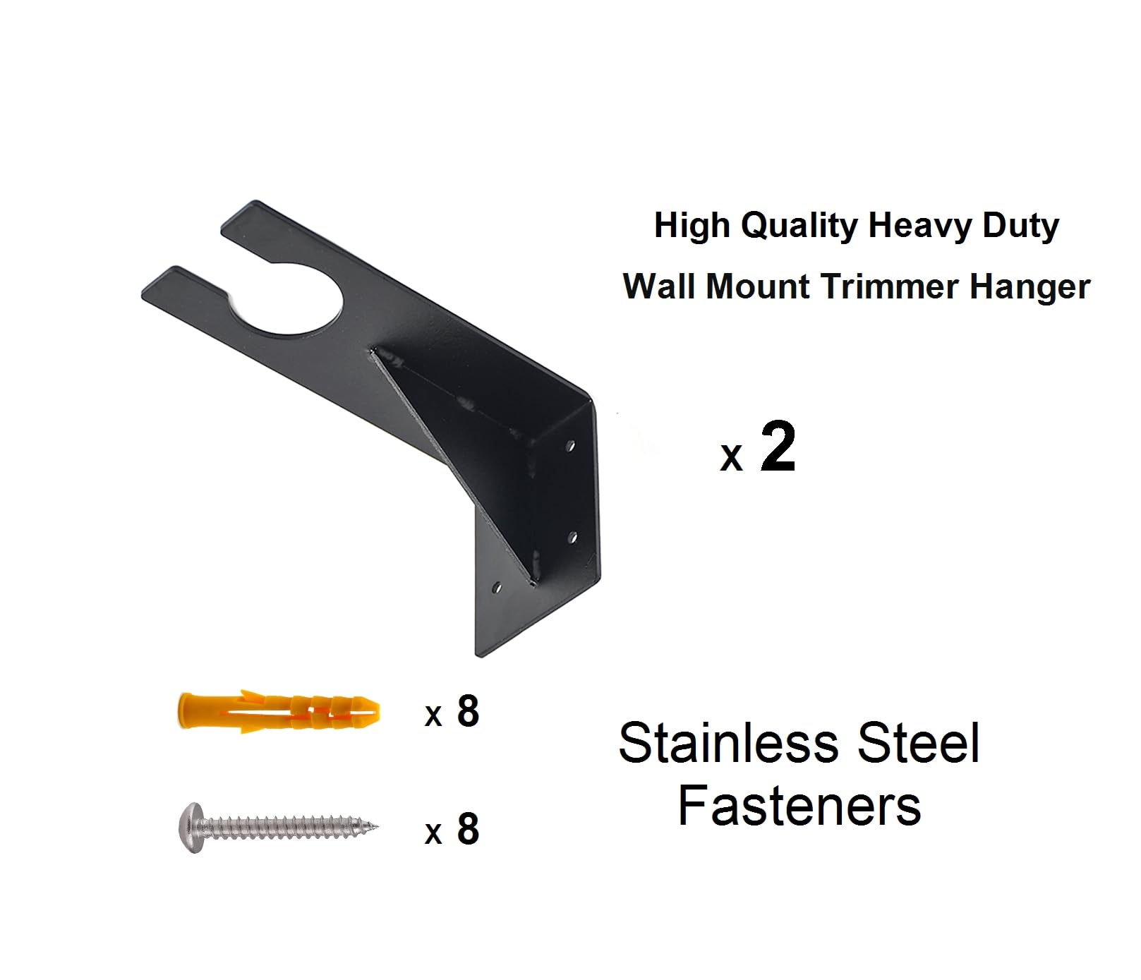 Estante de montaje en pared para recortadora EGO, soporte para colgar en la pared para herramientas EGO, soporte resistente para colgar en la pared para herramientas eléctricas de jardín,