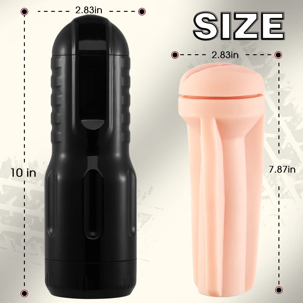 Amazon.com: Vibrating Male Masturbator Cup with 10 Vibration Modes, 3D  Realistic Textured Vagina Pocket Pussy for Man Masturbation, TIVINO  Detachable Adult Sex Toys for Men Sex Black : Health & Household