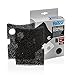 Hydor Professional External Canister Filter Media, 2 pk Small, Black Foam Pad, Fits 150