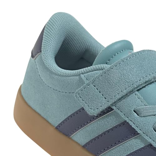Image of adidas Kids' VL Court 3.0 Elastic Lace & Strap Shoe