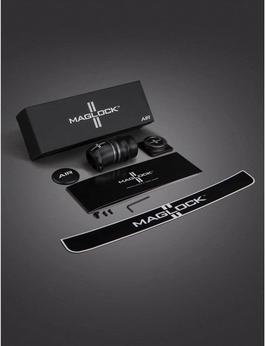 Maglock Magnetic Forced Air Helmet Connector with Safe Quick Connect and Detach for Professional & Hobby Racers (Helmet Connector Only)