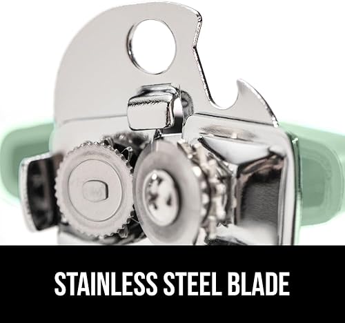 Miniatura 3 de GORILLA GRIP Heavy Duty Stainless Steel Smooth Edge Manual Can Opener and Bottle Openers, Soft Comfortable Handle, Oversized Handheld Turn Knob, US